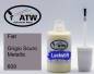 Preview: Fiat, Grigio Scuro Metallic, 609: 20ml Lackstift, von ATW Autoteile West.